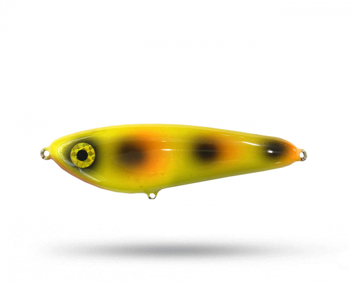 Cobb Crazy Shad Jr - Yellow Bandit i gruppen Fiskedrag / Jerkbaits hos Örebro Fiske & Outdoor AB (Crazy Jr Yellow Bandit)